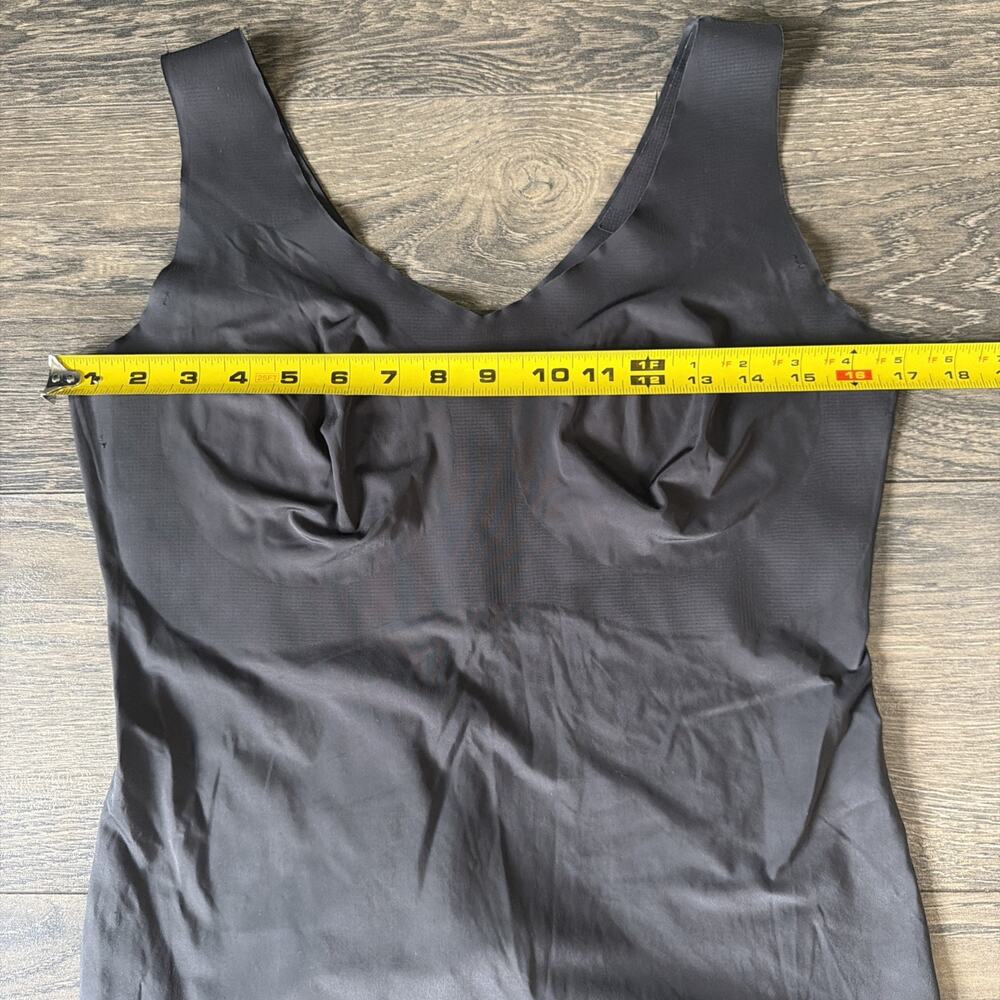 Bali Sz 2XL Black Shaping Bodysuit Firm Control Built In Bra Seamless Sculpting - Picture 5 of 8